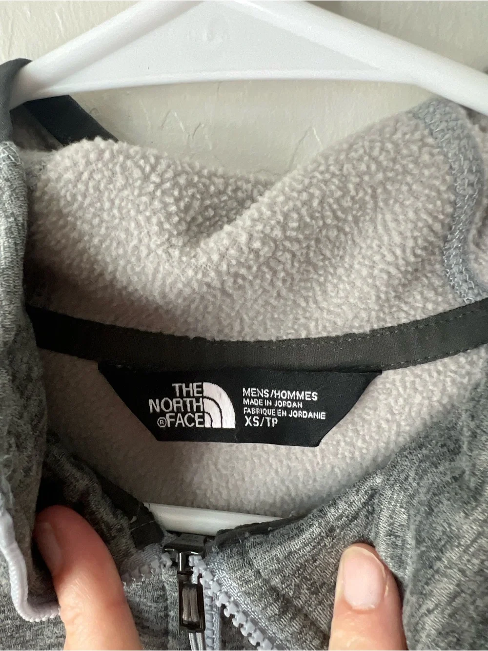 The North Face Gray canyonlands full zip up Jacket